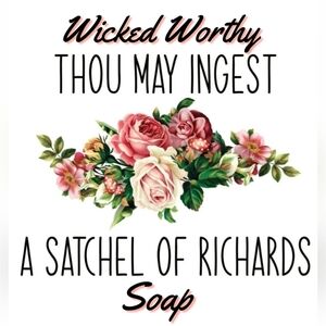 Hand Crafted, Satchel of Richards (Peen) soap